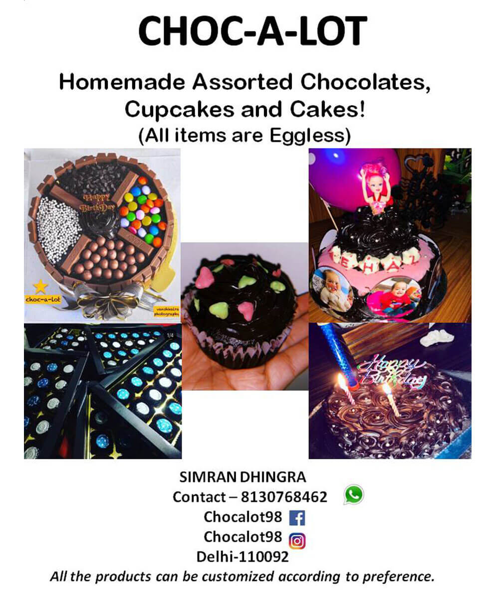 Assorted Chocolates, Cakes, Cupcakes