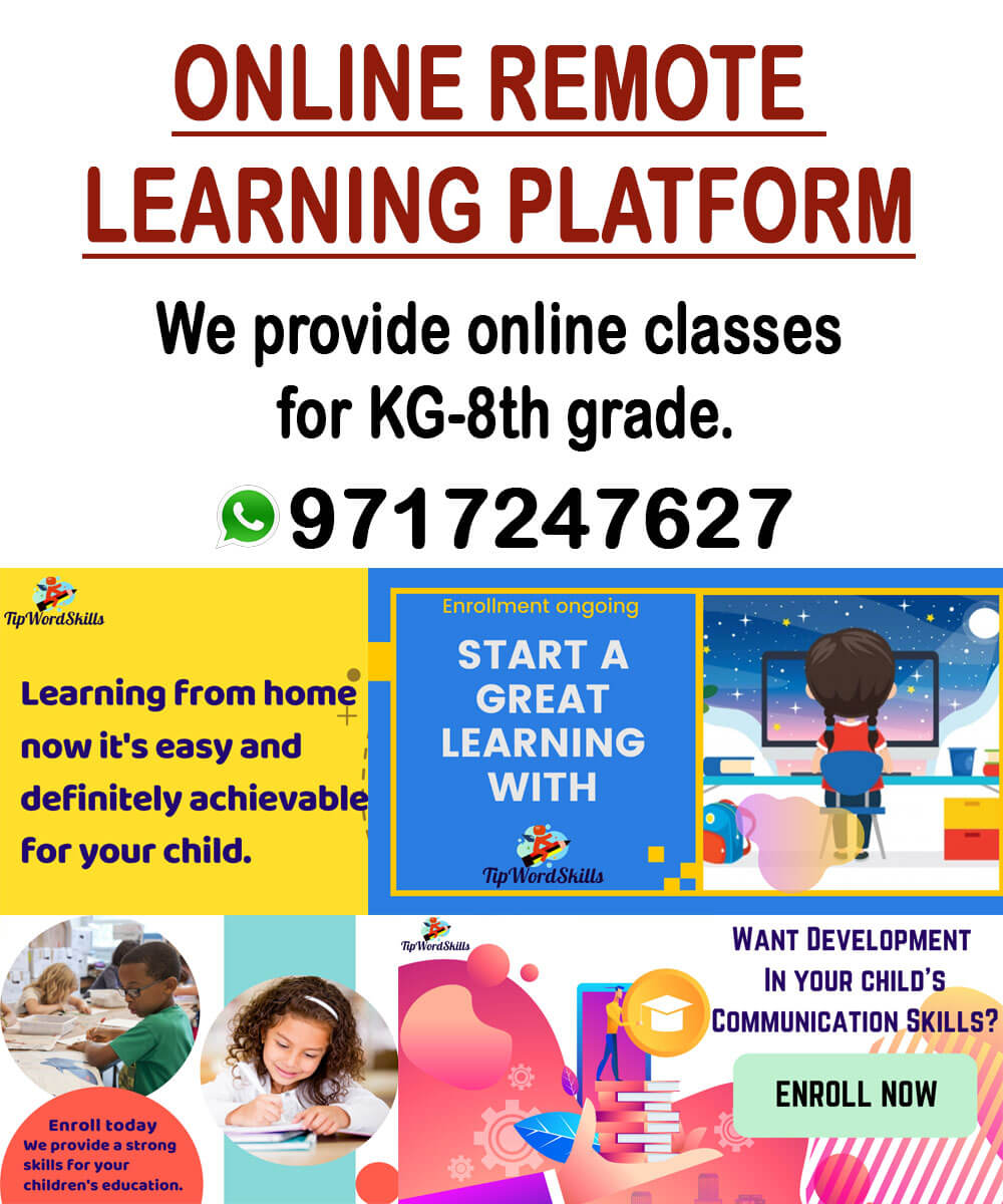 Online Learning for kids